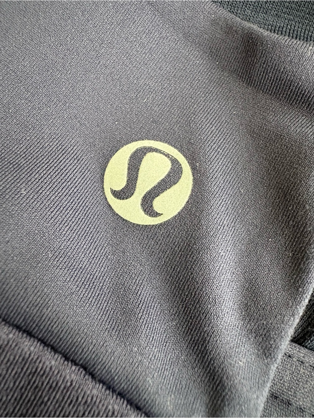 Lululemon Energy Tank Top with Built-in Bra and Criss-Cross Back Navy Size Small - Picture 3 of 4